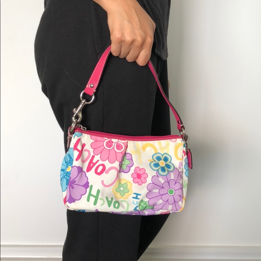 Colorful Coach bag - Picture 4 of 4